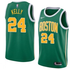 Boston Celtics #24 Jerry Kelly Jersey -Green_Gold 2018-2019 Earned