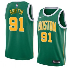 Boston Celtics #91 Blake Griffin Jersey -Green_Gold 2018-2019 Earned