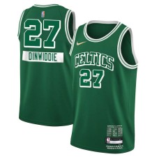 Boston Celtics #27 Bill Dinwiddie Jersey -2021-2022 City