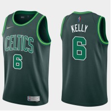 Boston Celtics #6 Tom Kelly Jersey -Dark Green 2020-2021 Earned