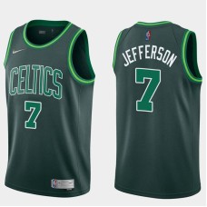 Boston Celtics #7 Al Jefferson Jersey -Dark Green 2020-2021 Earned