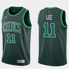 Boston Celtics #11 Courtney Lee Jersey -Dark Green 2020-2021 Earned