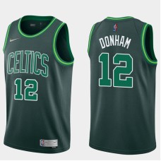 Boston Celtics #12 Bob Donham Jersey -Dark Green 2020-2021 Earned