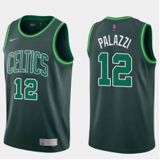 Boston Celtics #12 Togo Palazzi Jersey -Dark Green 2020-2021 Earned