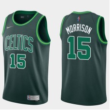 Boston Celtics #15 Red Morrison Jersey -Dark Green 2020-2021 Earned