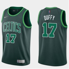 Boston Celtics #17 Bob Duffy Jersey -Dark Green 2020-2021 Earned