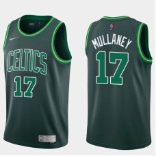 Boston Celtics #17 Joe Mullaney Jersey -Dark Green 2020-2021 Earned