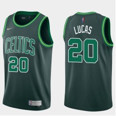 Boston Celtics #20 Al Lucas Jersey -Dark Green 2020-2021 Earned