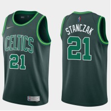 Boston Celtics #21 Ed Stanczak Jersey -Dark Green 2020-2021 Earned