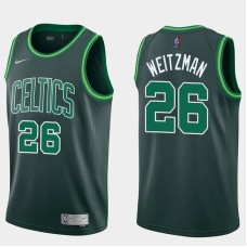 Boston Celtics #26 Rick Weitzman Jersey -Dark Green 2020-2021 Earned