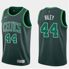 Boston Celtics #44 Eric Riley Jersey -Dark Green 2020-2021 Earned