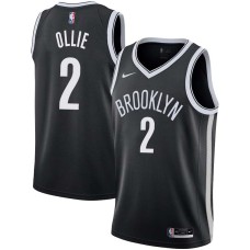 Brooklyn Nets #2 Kevin Ollie Jersey -Black