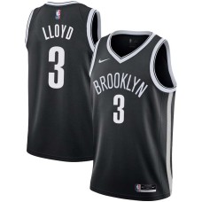 Brooklyn Nets #3 Bobby Lloyd Jersey -Black