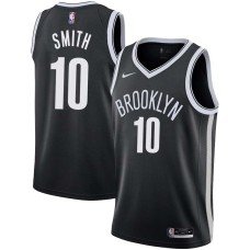 Brooklyn Nets #10 John Smith Jersey -Black