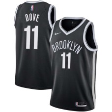 Brooklyn Nets #11 Sonny Dove Jersey -Black