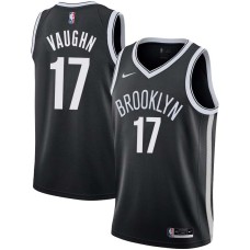 Brooklyn Nets #17 Rashad Vaughn Jersey -Black