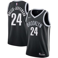 Brooklyn Nets #24 Rondae Hollis-Jefferson Jersey -Black