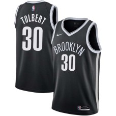 Brooklyn Nets #30 Ray Tolbert Jersey -Black