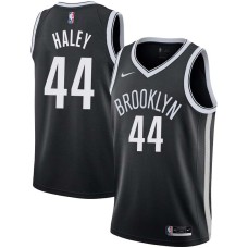 Brooklyn Nets #44 Jack Haley Jersey -Black