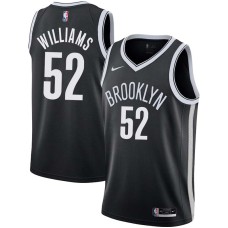 Brooklyn Nets #52 Buck Williams Jersey -Black