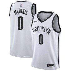 Brooklyn Nets #0 Jeff McInnis Jersey -White