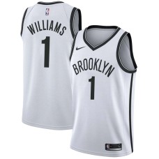 Brooklyn Nets #1 Marcus Williams Jersey -White