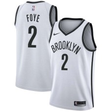 Brooklyn Nets #2 Randy Foye Jersey -White