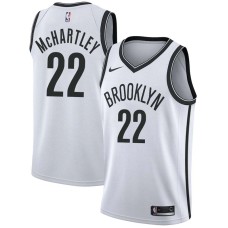 Brooklyn Nets #22 Maurice McHartley Jersey -White