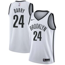 Brooklyn Nets #24 Rick Barry Jersey -White