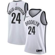 Brooklyn Nets #24 Rondae Hollis-Jefferson Jersey -White