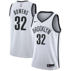 Brooklyn Nets #32 Tommie Bowens Jersey -White