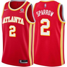 Atlanta Hawks #2 Rory Sparrow Jersey -Torch Red