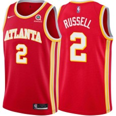 Atlanta Hawks #2 Walker Russell Jersey -Torch Red