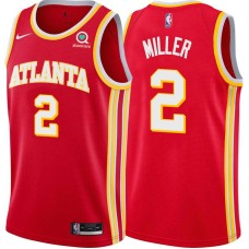 Atlanta Hawks #2 Anthony Miller Jersey -Torch Red