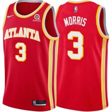 Atlanta Hawks #3 Jaylen Morris Jersey -Torch Red