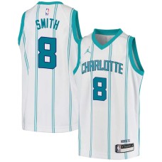 Charlotte Hornets #8 Steve Smith Jersey -White