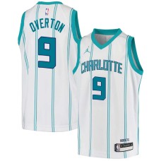 Charlotte Hornets #9 Doug Overton Jersey -White