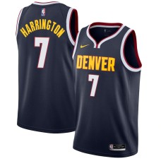 Denver Nuggets #7 Al Harrington Jersey -Navy